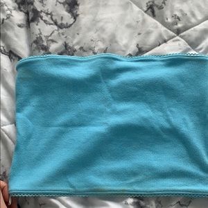 Light blue pacsun tube top